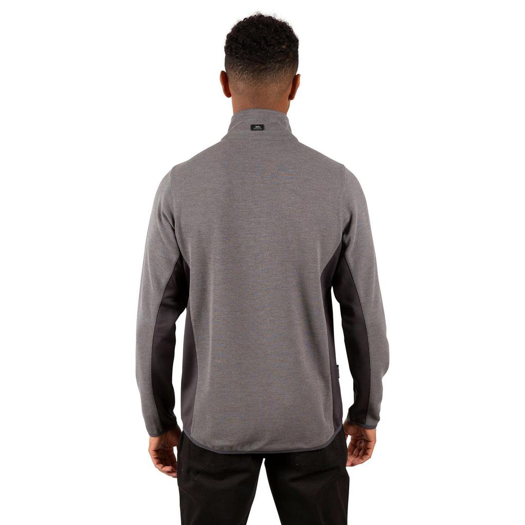 TRESPASS Mens Wotterham Mock Neck Long-Sleeved Top