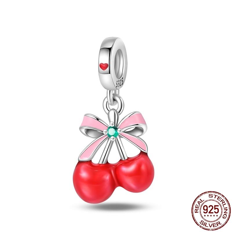 Original Copper Creative Cute Animal Pendant Fit 3Mm Pan Bracelet Diy Beads Fashion For Women Jewelry Gift