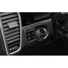 For Porsche Cayenne 18- Carbon Fiber Headlight Lamp Switch Panel Cover Trim