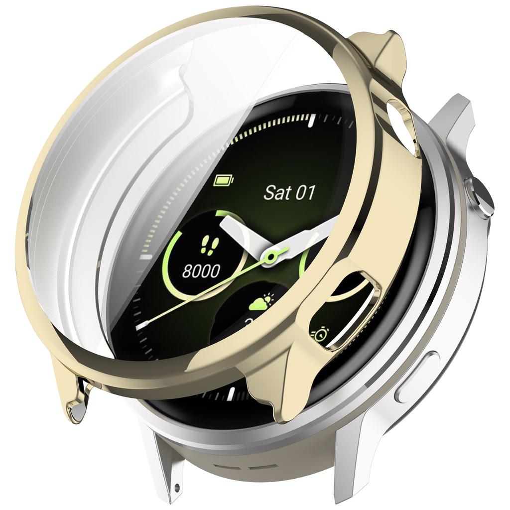 TPU+Tempered Glass Case For Garmin Venu 4 45mm/41mm Smart Watch Cover Protective Bumper For Venu4 Screen Protector Shell