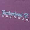 Timberland Outdoor Breathable Letter Short Sleeve T-Shirt Men Tops Vintage-Violet A41Z5ENX