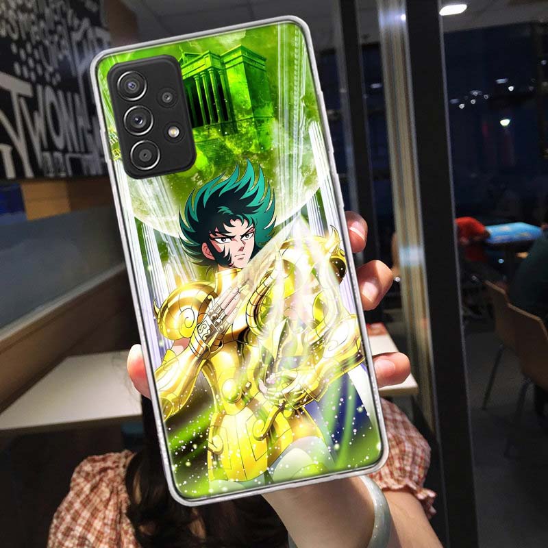 Saint Seiya Knights Of The Zodiac Phone Case for Samsung A54 A57 A37 A17 A14 A15 A12 A24 A34 A55 A35 A25 A52S A07 A05S A04S A22