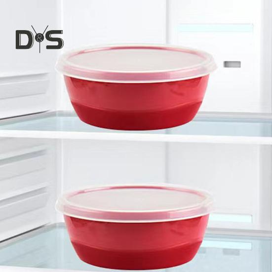 Lot de 4 bols à mélanger avec couvercles, récipients à salade sans BPA, bols de conservation hermétiques et empilables, kit de préparation de repas pour la maison et les repas en plein air