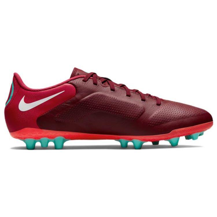 Nike Legend 9 Academy Round Toe AG (Rubber Short Studs) Artificial Grass Kangaroo Leather Slip Resistant Durable Support Football Shoes DB0627-616