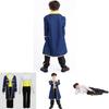 Breathable Beauty And The Beast Adam Cosplay Suit For Boys With Stylish Blue Design