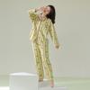 Autumn/Winter Antibacterial Pure Cotton Long-Sleeve Dachshund Pajamas Set for Couples