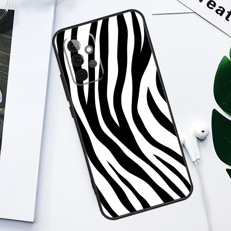Cow Zebra Pattern Phone Case For Samsung Galaxy A34 A54 A14 A32 A12 A13 A33 A22 A52 A72 A23 A53 A73 A51 A71