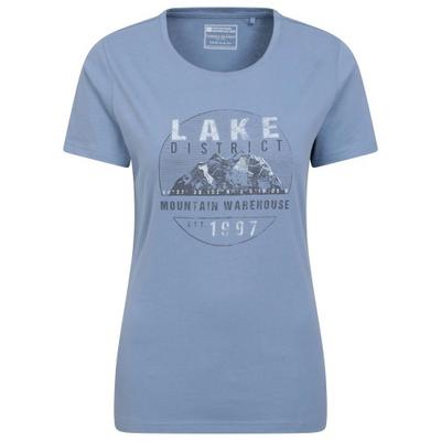 Womens/Ladies Lake District Printed T-Shirt