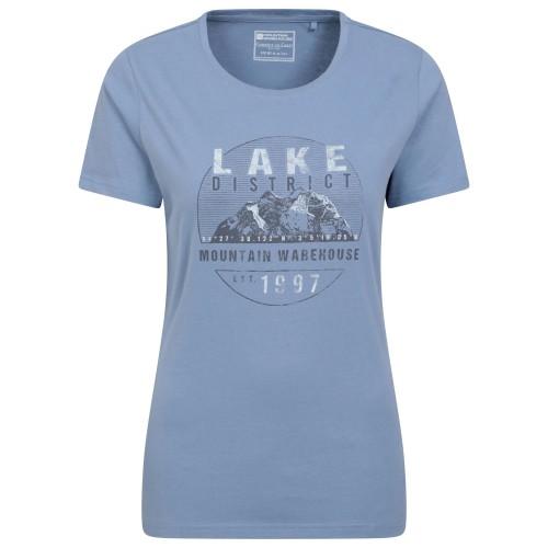 Mountain Warehouse Womens/Ladies Lake District Printed T-Shirt