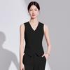 Women's High-End Pink Suit Set: 2025 Spring/Autumn Professional Vest for Management Workwear