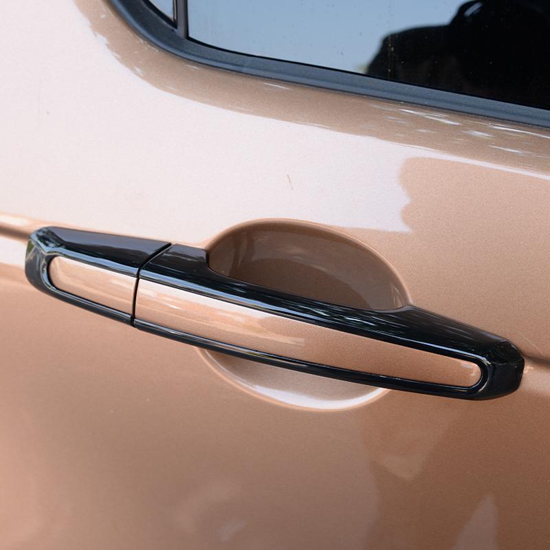 8pcs For Jaguar XF XFL XE XEL F-Pace E-Pace 2016-2022 ABS Door Handle Cover Trim Car Decoration Styling