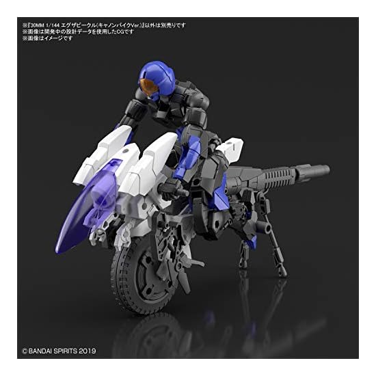 30MM 1/144 eEXM-GIG-R01 Provedel (Type-REX 01) 1/144 Scale BANDAI SPIRITS Color-Coded Plastic Model