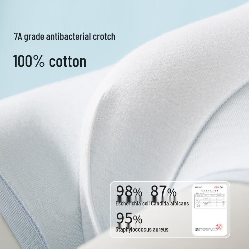 City Beauty 95% Baumwolle aus Xinjiang Herren-Boxershorts für Teenager (4 Packung)