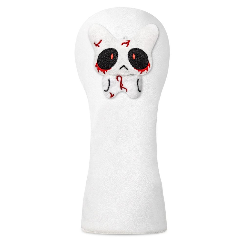 Duurzame Golf Head Covers Witte Golf Putter Cover Stijlvolle Golf Club Cover Golfbaan