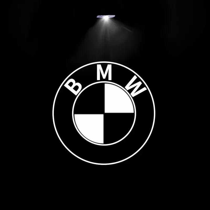 2/4Pcs LED Car HD Door Welcome Light For BMW E70 F15 E90 E92 E60 E61 E65 F01 F02 F10 F15 F30 F48 M5 G30 G38 X1 X2 X3 X4 X5 X6 M3