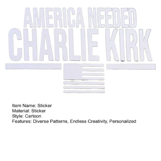 Yousheng Charlie Car Sticker Creative Decorative Labels Sticker DIY Crafting Vinyl Decal for Laptop Skateboard Luggage Water Bottle