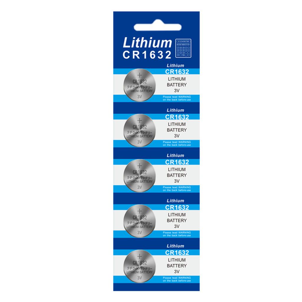 Essential CR1620 CR1220 CR1632 CR2016 CR2032 Lithium Button Batteries for Watches Calculators Key Fob Electronics
