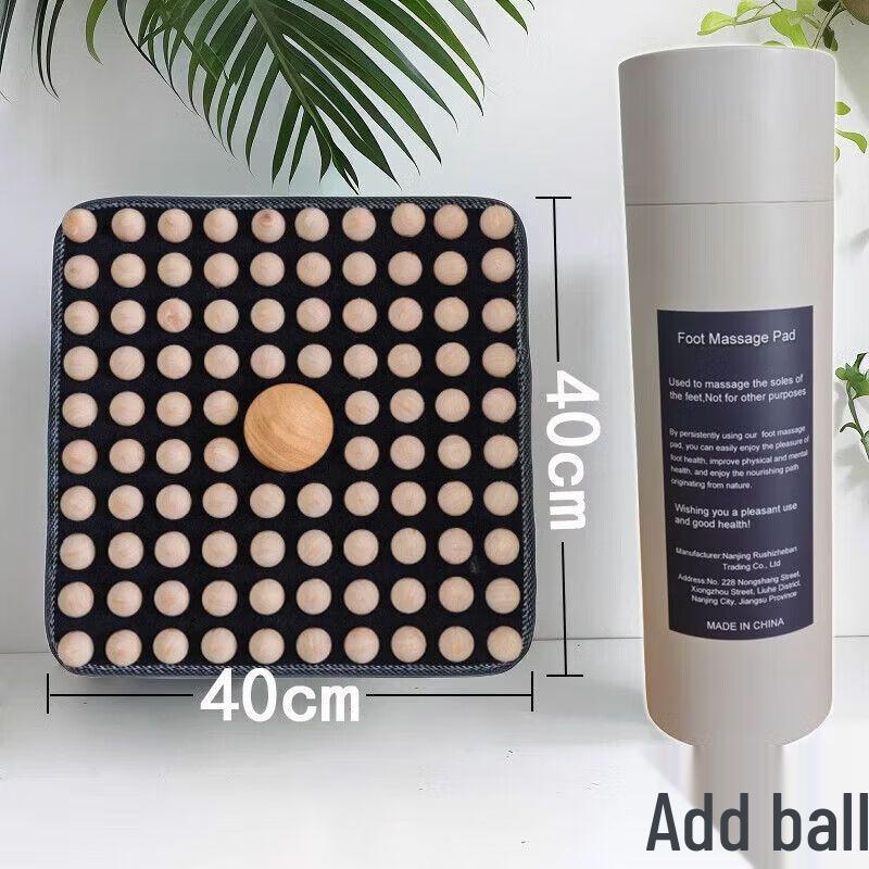 Natural Wood Foot Acupressure Massage Mat