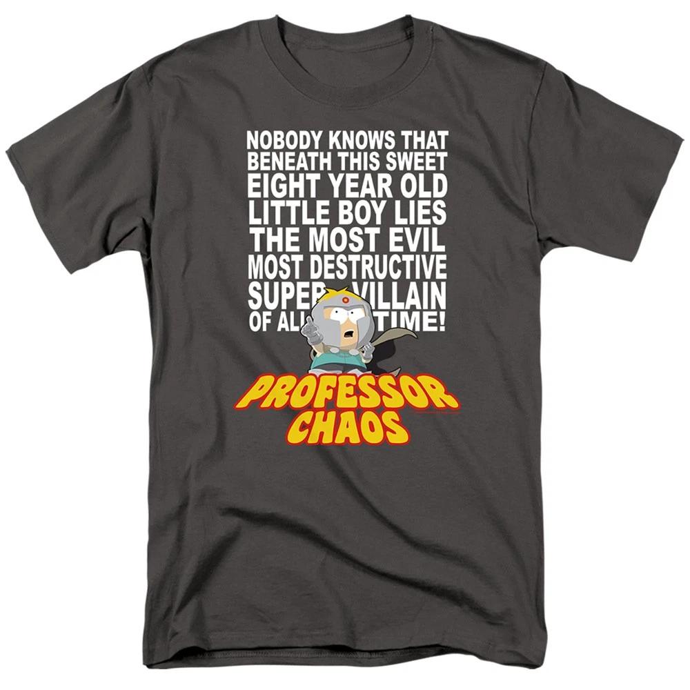 South Park - Professor Chaos -  Unisex Short Sleeve Children s T-shirt - Gray 100