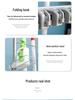 Stainless Steel Floor-Standing Mop Rack with Draining Shelf and Free Shipping