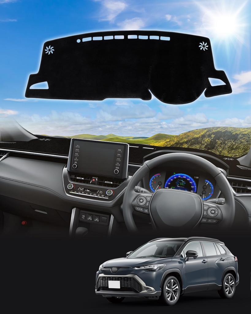 Cartist Compatible with Corolla Cross 10 Series Dashboard Car Dashboard COROLLA CROSS ZVG11 ZSG10 September 2021 Reduces Reflections on Prevents