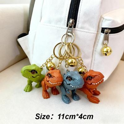 1PC Tyrannosaurus Rex Bite Hand Toy Key Chain, Creative Dinosaur Pendant, Couple Backpack Pendant and Small Gift