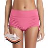 Hohe Bikinihose für Teenager, Menstruations-Auslaufschutz, Saugfähig, Periodenunterwäsche, Bikini-Shorts mit verstellbaren Seitenbändern