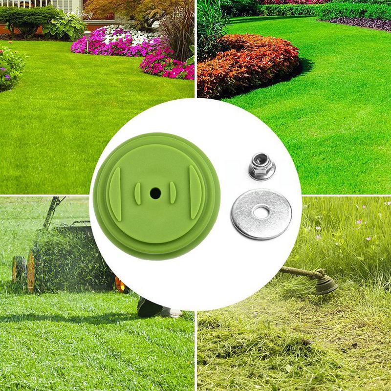 1 Set Garden Grass Trimmer Part Power Tool For Electric Cordless Replacement Strimmer Durable Blade Base Plastic Cover
