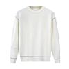 Men's Korean Style Contrast Stitch Knit Sweater - Autumn/Winter Trend 2025