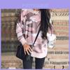 Premium Kamuflasje Dame Mote Genser Pullover Avslappede Topper Bluse T-skjorte