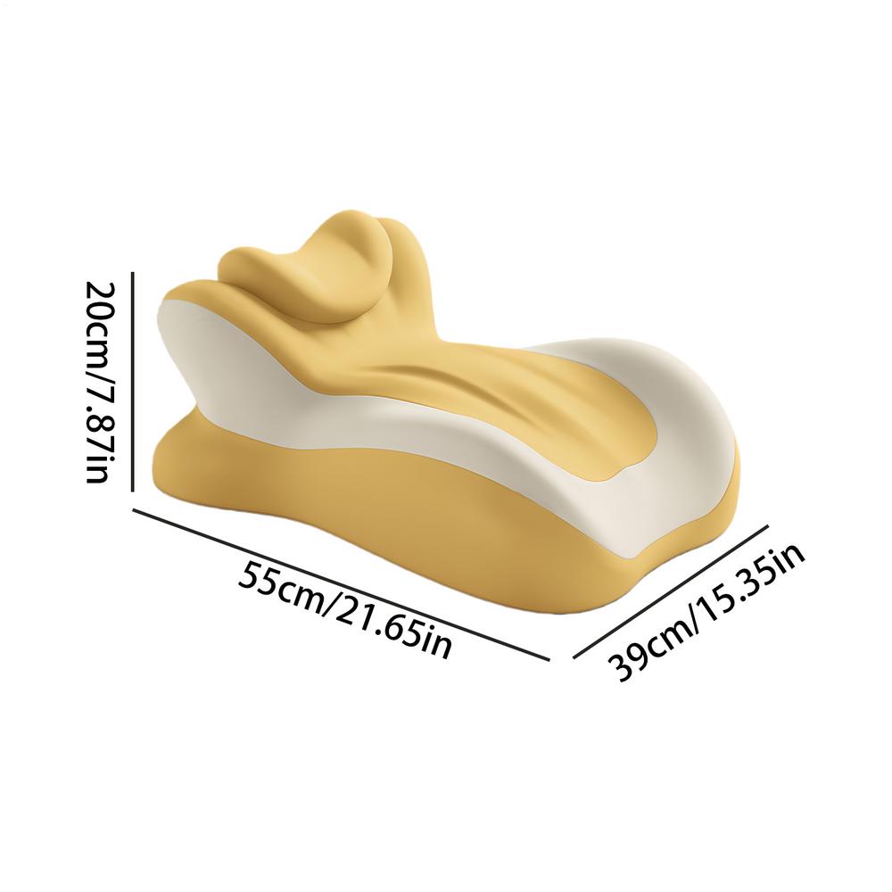 

Position Pillows For Intimacy Wedge Memory Foam Multi-functional Ergonomic Leg Rest Cushion Adults Couple Pillows For Sleeping жовтий