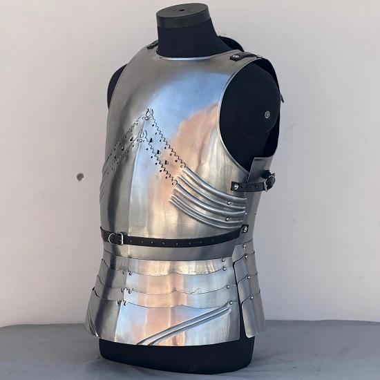 Medieval Knight Steel Gothic Cuirass Armor Larp Knight Breastplate Armor Cosplay  Roleplay