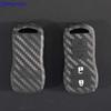Jingyuqin 2/3/4 Buttons Carbon Fiber Patten For Nissan Armada Sentra 350Z Altima Maxima Infiniti Car Key Holder Case Cover