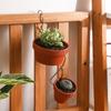 Garden Supplies Pot Hanger Hook Stainless Steel Save Space Terracotta Pots Hangers Durable Easy To Use Hanging Shelf