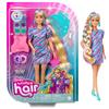 Barbie Totally Hair: Cute Styling Play with Super Long Hair [Dress-Up Doll] [Doll and Accessory Set] [Ages 3 and Up] HCM88