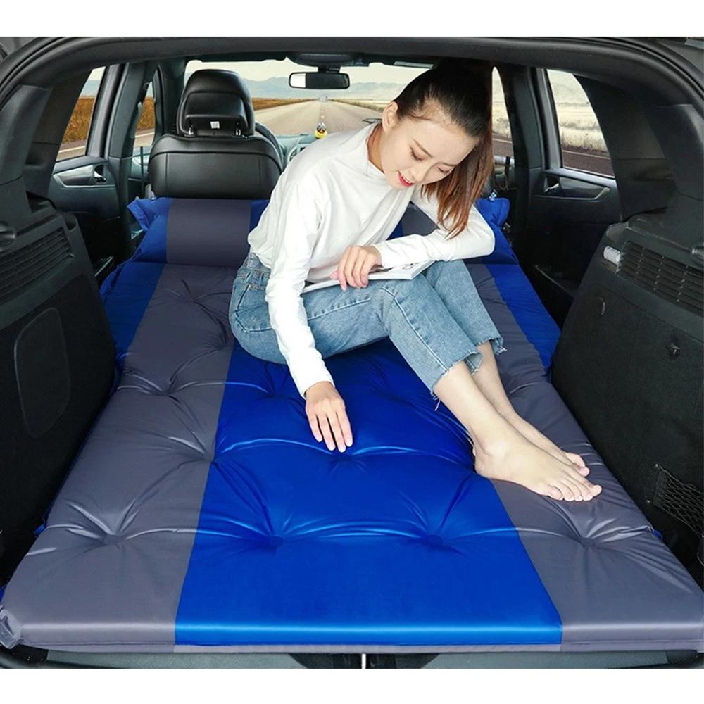 Car Sleeping Mattress Self Inflating Camping Mattress Multi-Function Thick Inflatable Air Bed Mat Foldable Outdoor Products