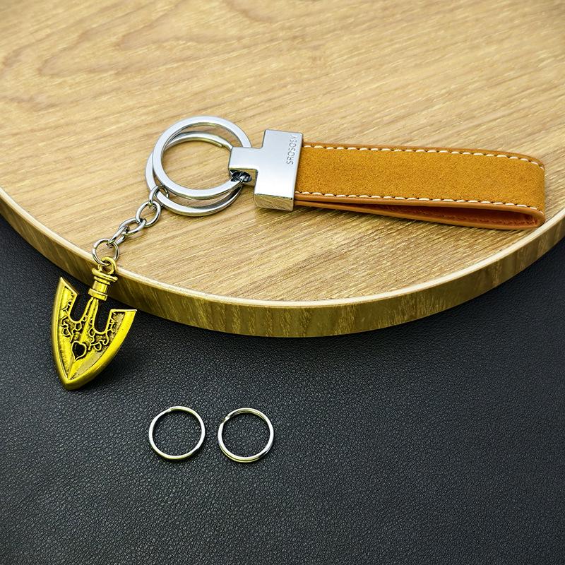 Golden Wind Stand Arrow Keychain - JOJO's Bizarre Adventure Backpack Charm