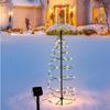 Christmas Solar LED Tree Lights Outdoor Garden Yard Patio Decoration for Holiday Festive Atmosphere Christmas Decor