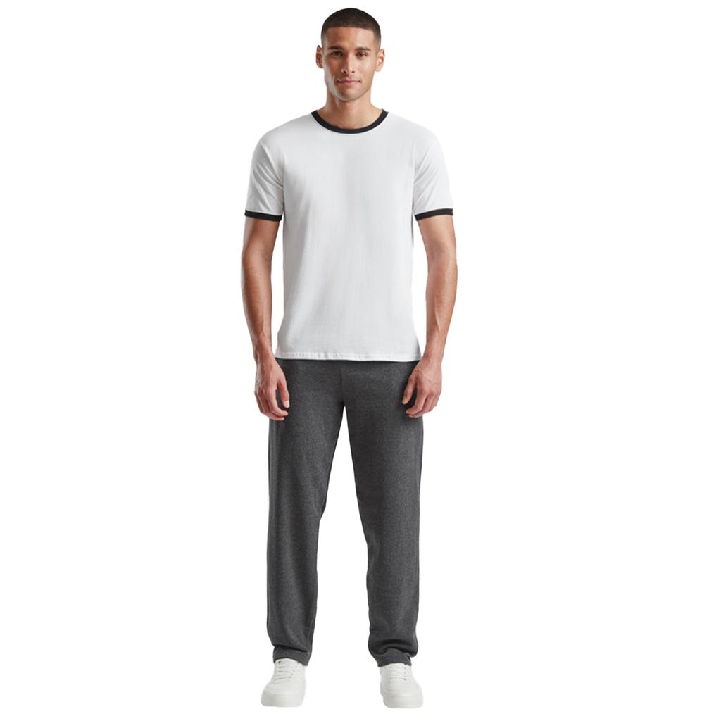 Fruit of the Loom Unisex Adult Classic Heather Open Hem Jogging Bottoms