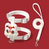 Guochao Lion Dance, Chinese Style Chinese New Year Pet Traction Rope I-shaped Cat Traction Rope Chinese New Year Traction Rope