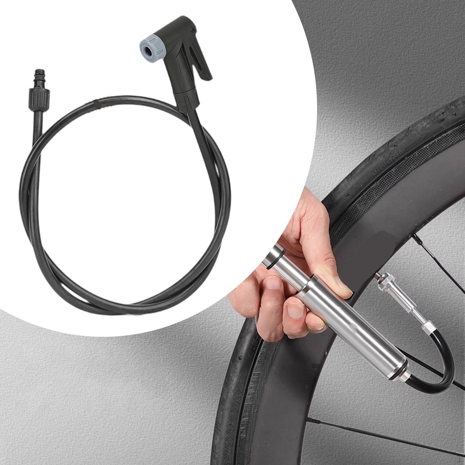 

Bicycle Air Pump Hose Adapter 1M Extension Tube Accessories Lightweight Replacement 8mm Pump Pipe