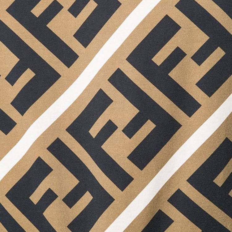 FENDI Ff Monogram Printed T shirt FY0894A7A8F13J3