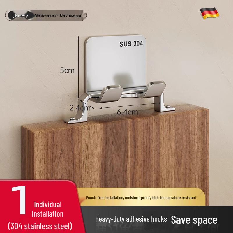 

Strong Adhesive No-Trace Wall-Mounted Hooks for Dorms - No-Punching, Heavy-Duty.