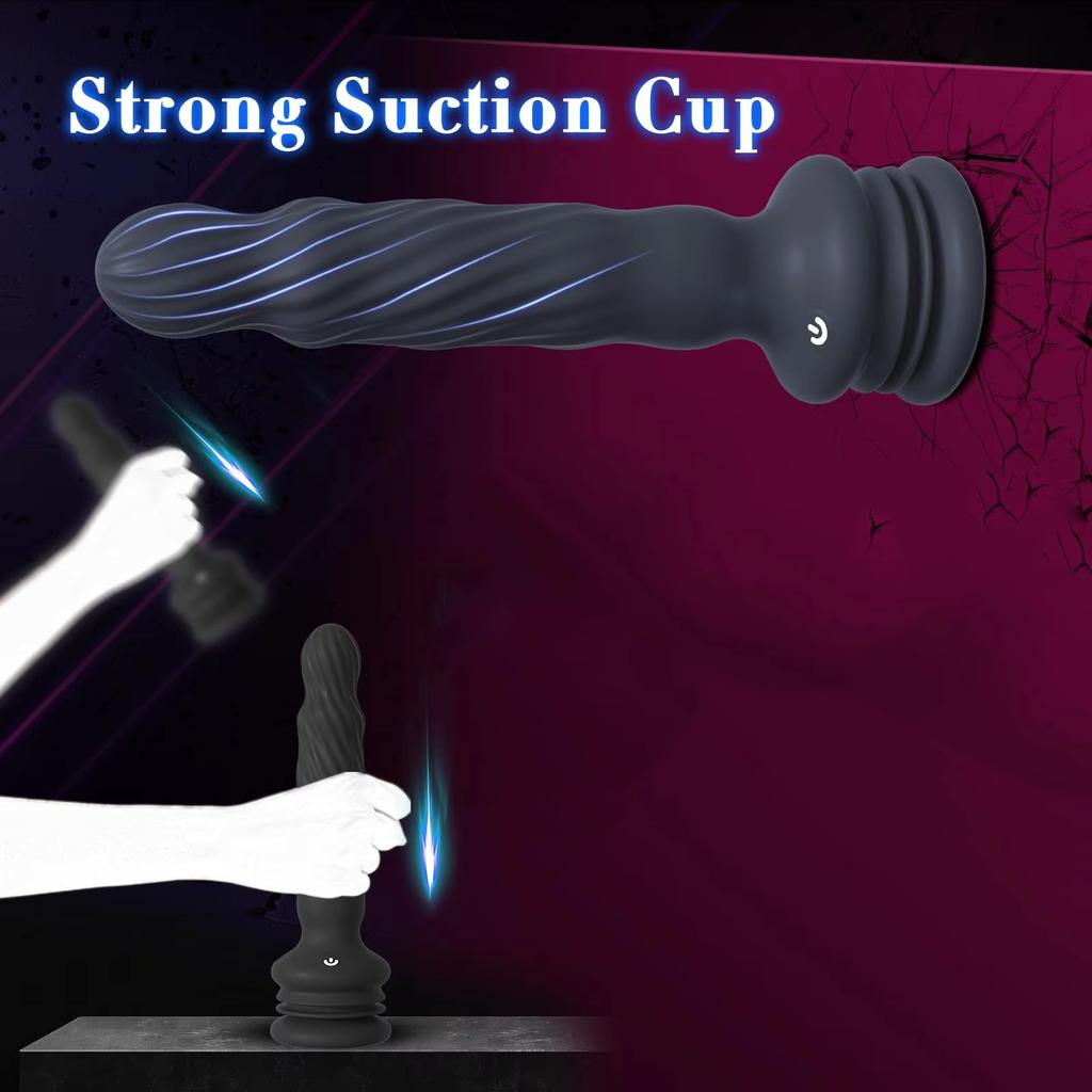Remote Control Anal Vibrator Male Prostate Massager Wriggling Rotating Vibrating Anal Beads Adult Sex Toys With Suction Cup