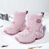 Kids' Winter Snow Boots - Velvet-Lined, Thick Cotton, Non-Slip for Boys & Girls