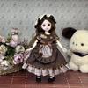 30cm BJD Nude Doll Set with Clothes – Perfect Birthday Gift for Girls