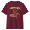 Impala Supernatural115 Carry On The Winchester Way T Shirt Unisex Cotton Unique TShirts O Neck Tees Short Sleeve Clothes Gift