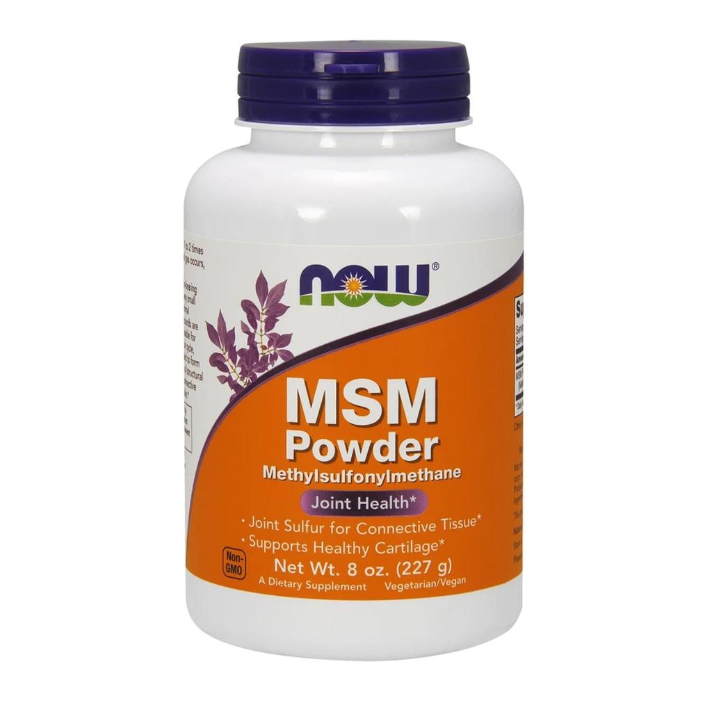 MSM Methylsulphonylmethane, Powder - 227 grams