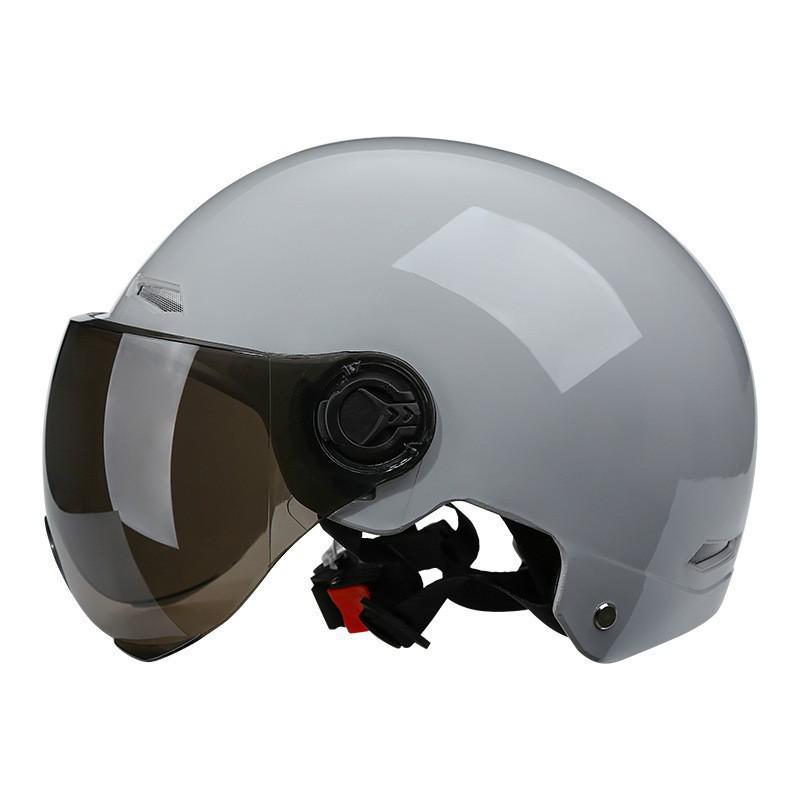 Universal Electric Vehicle Half Helmet for Men & Women - All-Season, Enterprise Standard, Free Home Shipping