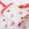 Baby Cotton Gauze Bath Towel Six-Layer High-Density Seersucker Children'S Quilt Baby Children'S Bath Towel Lunch Break Small Bag Towel
